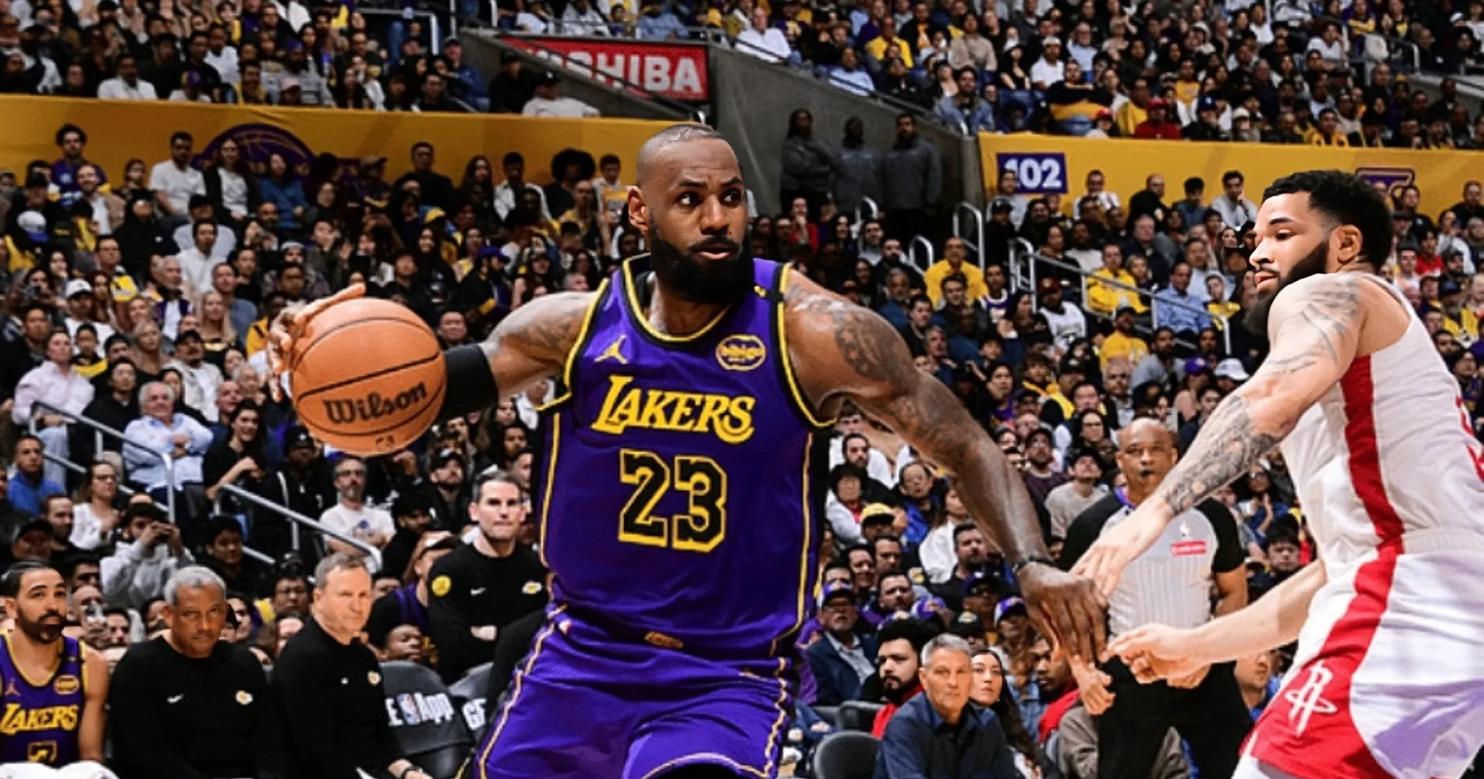 火箭遭遇尴尬连败，主场惨败湖人